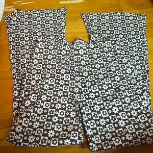 Hollister flower flair pants